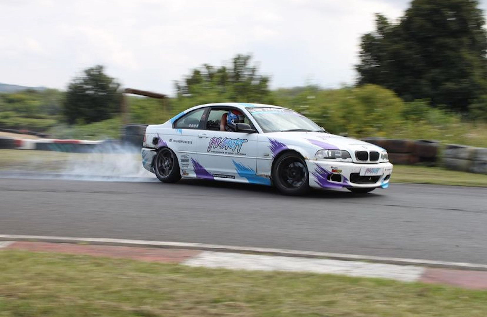 Drifting At Teeside Autodrome